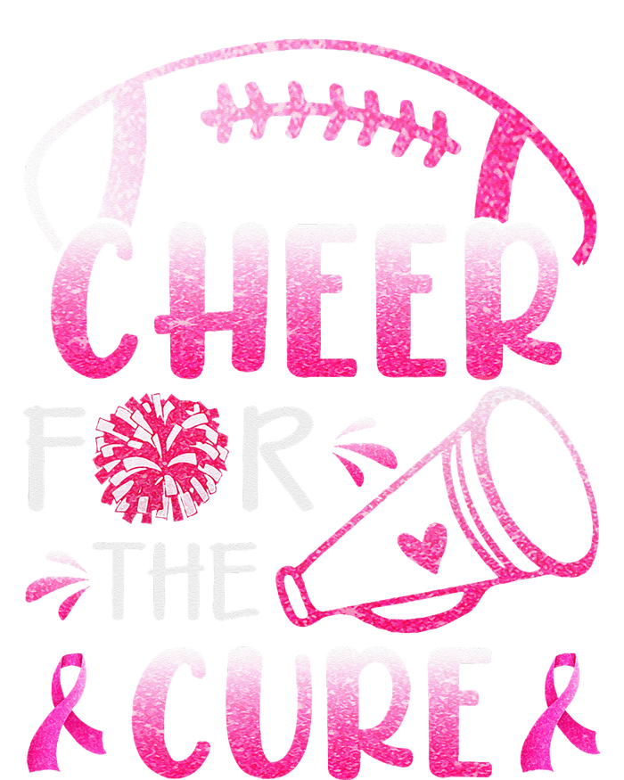 Breast Cancer Awareness Cheer For The Cure Ladies Essential Flowy Tank