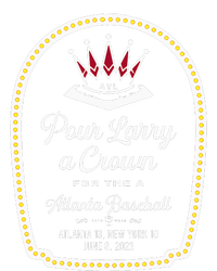 POUR LARRY A CROWN Home Run Celebration Funny Women’s Perfect Tri Rocker Tank