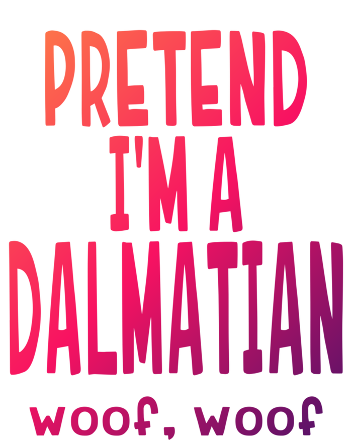 Funny Pretend Im A Dalmatian Great Gift Lazy Halloween Costume Gift Tote Bag