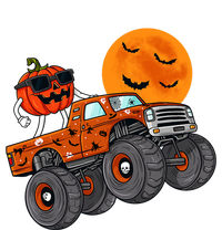 Halloween Costume Monster Truck Pumpkin With Moon Bat Scary Gift Kids Long Sleeve Shirt