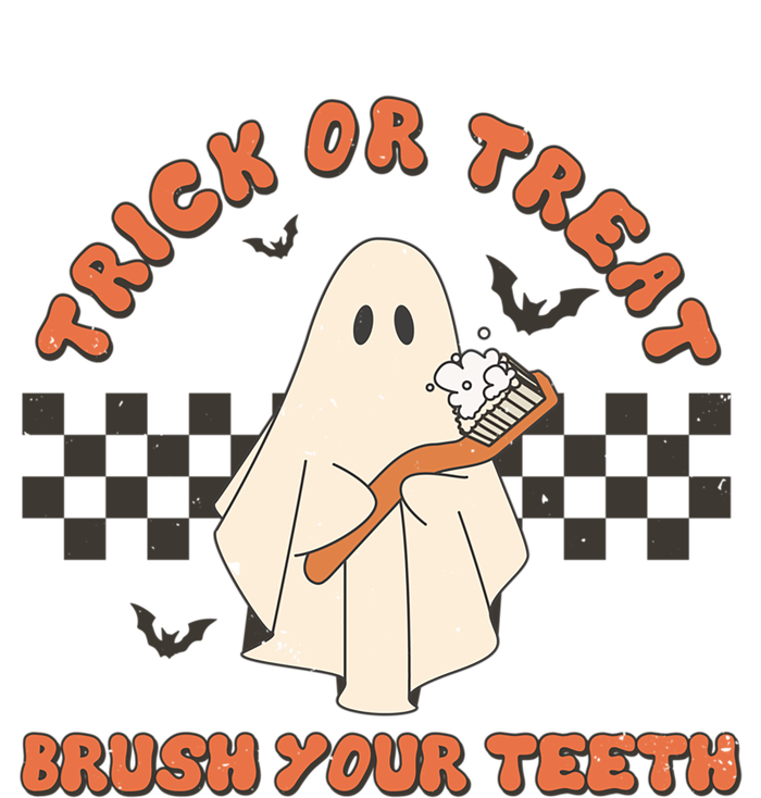 Halloween Dentist Trick Or Treat Brush Your Teeth Gift Pom Pom 12in Knit Beanie