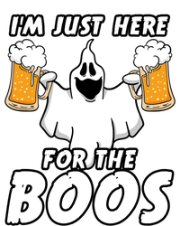 Halloween Im Just Here For The Boos Ghost Beer Funny Gift Cute Gift T-Shirt