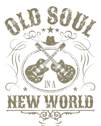 Old Soul In A New World Country Bluegrass Music Guitar Fan T-Shirt