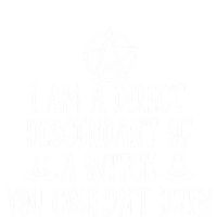 I Am A Direct Descendant Of A Witch Pentacle Meaningful Gift Hoodie