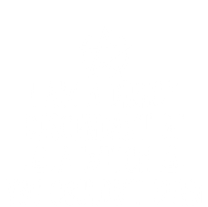 I Am A Direct Descendant Of A Witch Pentacle Meaningful Gift Hoodie