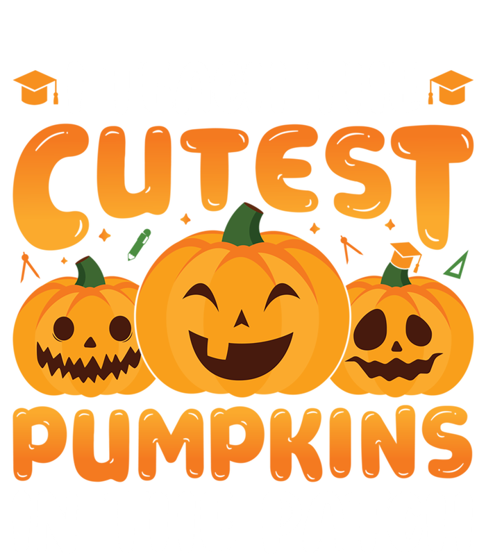 I Teach The Cutest Pumpkins In The Patch Funny Halloween Cute Gift Toddler Long Sleeve Shirt