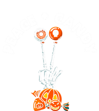 Peace Candies Halloween Skeleton Pumpkin Monster Holiday Gift T-Shirt