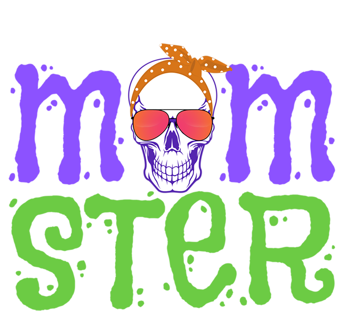 Momster Halloween Costume Skull Mama Monster Trick Or Treat Cool Gift Premium T-Shirt