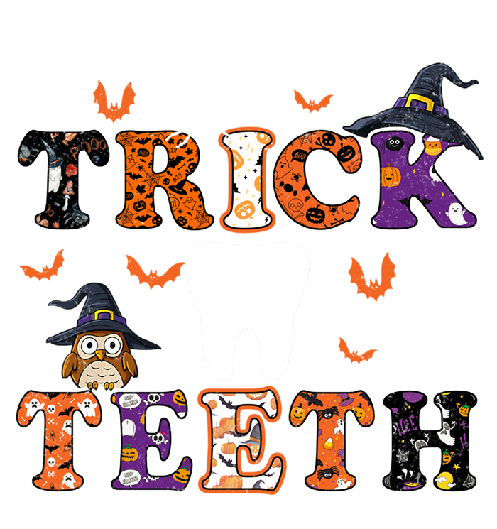 Trick Or Teeth Dental Squad Gift Halloween Dental Costume Gift Kids Tie-Dye T-Shirt