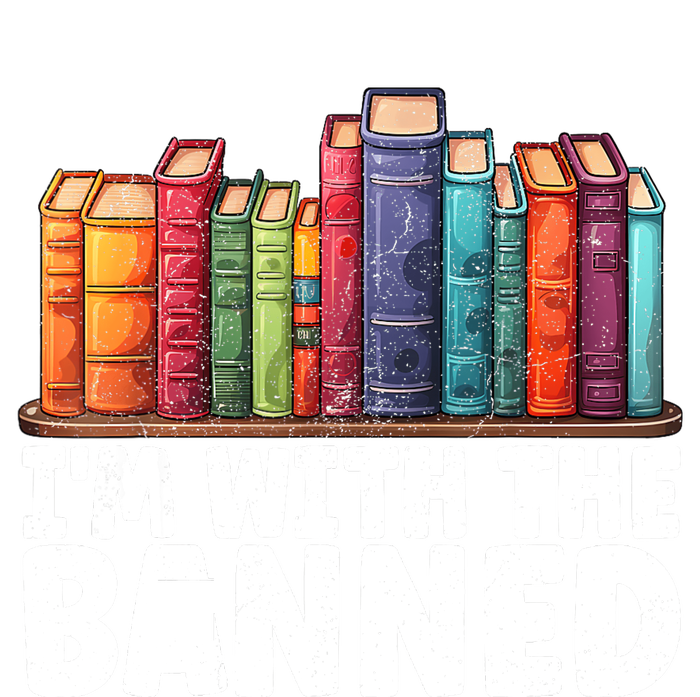 Im With The Banned Funny Book Readers I Read Banned Books City Backpack