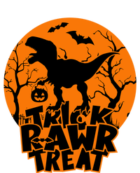 Trick Rawr Treat Dinosaur TRex Full Moon Bat Halloween Cool Gift T-Shirt