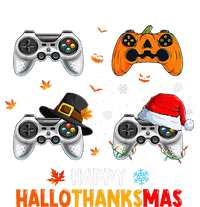 Happy Hallothanksmas Video Game Halloween Thanksgiving Xmas Youth Performance Sprint T-Shirt