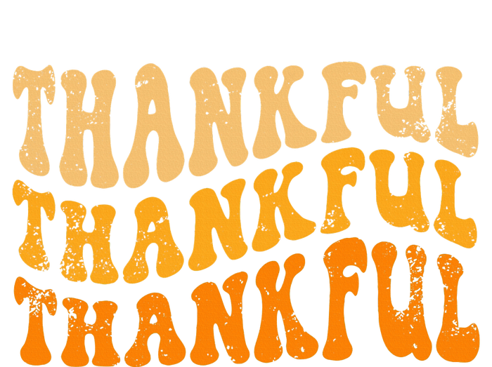 Fall Autumn Thankful Retro Groovy Thanksgiving Family Kids Long Sleeve Shirt