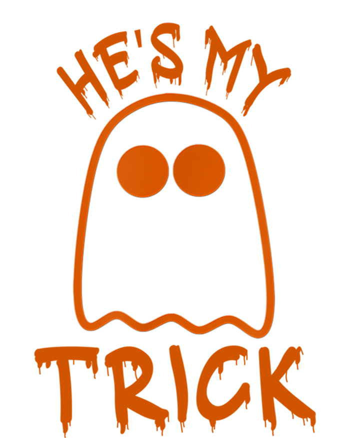 She Is My Trick He Is My Treat Couple Funny Halloween Gift Tall Long Sleeve T-Shirt