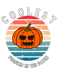 Vintage Coolest Pumpkin Happy Halloween Vibe Costume Gift Sustainable Knit Beanie