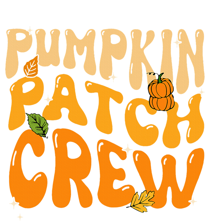 Retro Groovy Pumpkin Patch Crew Thanksgiving Fall Autumn T-Shirt