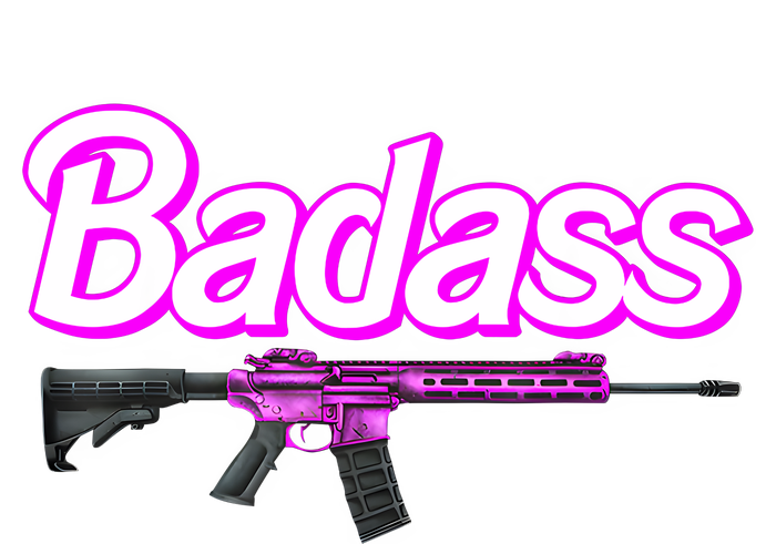 Badass Woman Ar15 Pro Gun 2nd Amendment Guns Rights Full Zip Hoodie