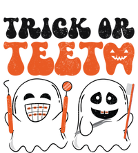 Trick Or Teeth Dental Cute Spooky Dentist Halloween Costume Gift T-Shirt