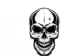 Trick Or Teeth Halloween Skeleton Dentist Funny Gift Funny Gift Tall Sweatshirt