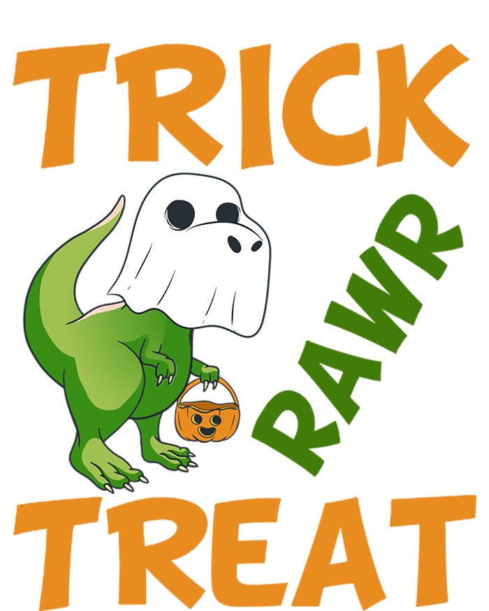 Trick Rawr Treat Halloween Dino Trick Or Treat Dinosaur Gift Tall T-Shirt