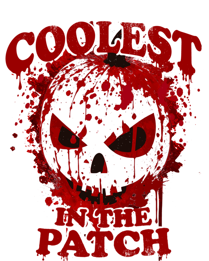 Blood Splatter Coolest Pumpkin In The Patch Bloody Halloween Meaningful Gift T-Shirt