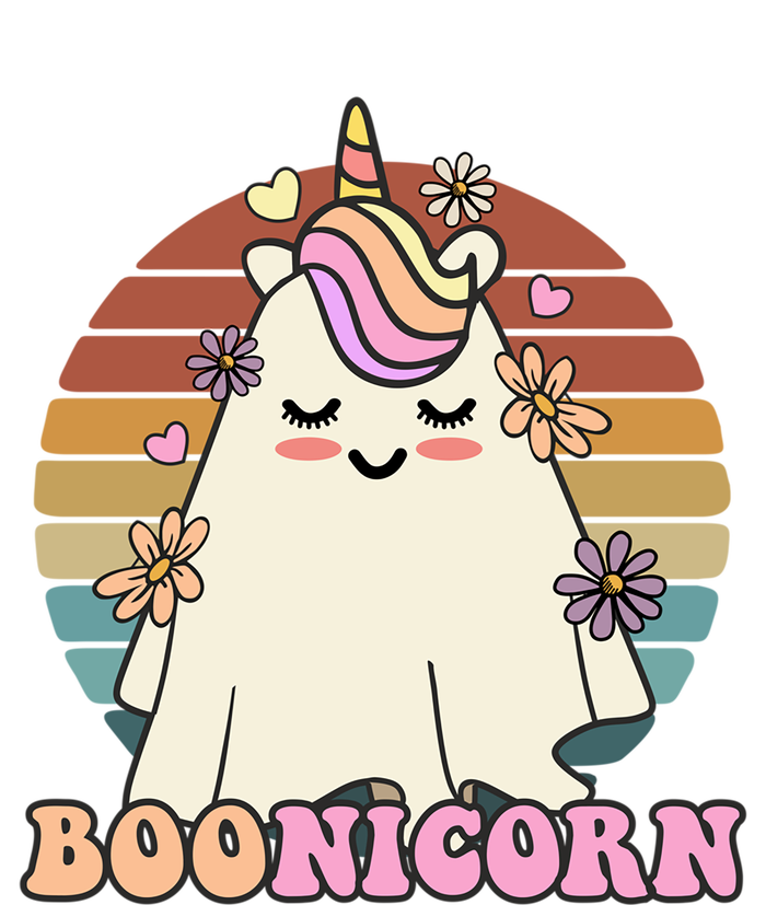 Boonicorn Groovy Halloween Unicorn Boo Ghost Costume Cute Gift T-Shirt