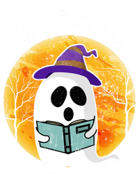 Boooooks! Ghost Reading Book For Librarians Funny Halloween Gift Women's V-Neck T-Shirt