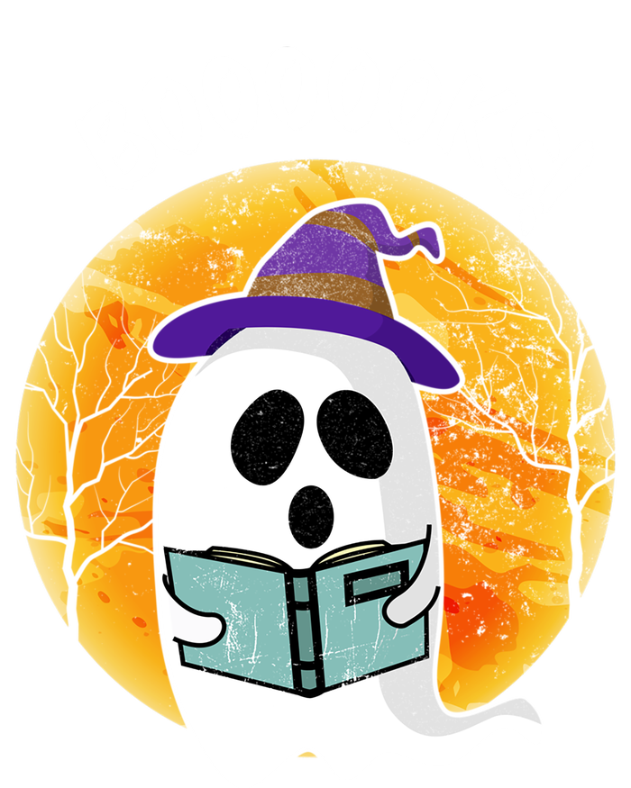 Boooooks! Ghost Reading Book For Librarians Funny Halloween Gift Women's V-Neck T-Shirt