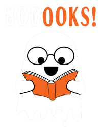 Ghost Reading Books Meaningful Gift Funny Halloween T-Shirt