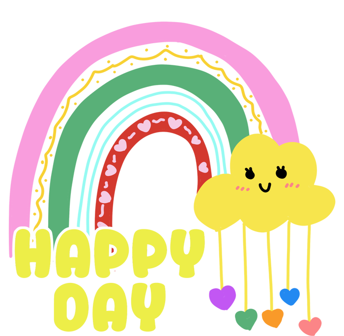 Happy Day Retro 80s Sunshine Tall T-Shirt