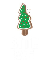 Bite Me Funny Christmas Cookie Xmas Meaningful Gift Women's V-Neck T-Shirt