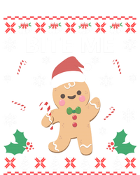 Bite Me Gingerbread Ugly Christmas Sweater Funny Gift Meaningful Gift T-Shirt