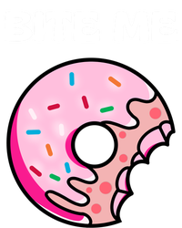 Bite Me Gift Donut Crew Gift Tie-Dye T-Shirt