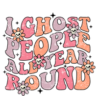 Cute Retro Funny Fall I Ghost People All Year Halloween Gift Tall Hoodie