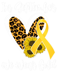 In Septemeber We Wear Gold Childhood Cancer Pajama Set