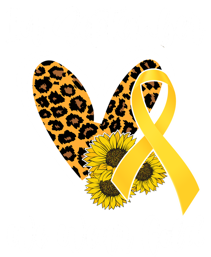 In Septemeber We Wear Gold Childhood Cancer Pajama Set