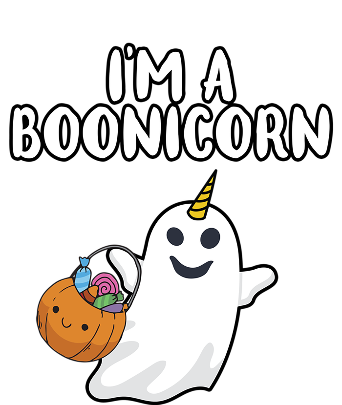 Im A Boonicorn Halloween Party Dress Unicorn Ghost Gift Tie-Dye Long Sleeve Shirt