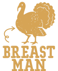 Breast Man Funny Turkey Thanksgiving T-Shirt