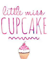 Little Miss Cupcake Cute Pink Bakery Quote Saying Gift Idea Great Gift Poster