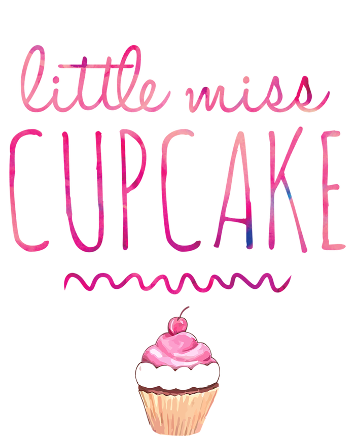 Little Miss Cupcake Cute Pink Bakery Quote Saying Gift Idea Great Gift Poster