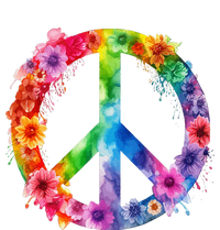 PEACE Love Hippie SIGN LOVE Flower World Peace Day Women's T-Shirt