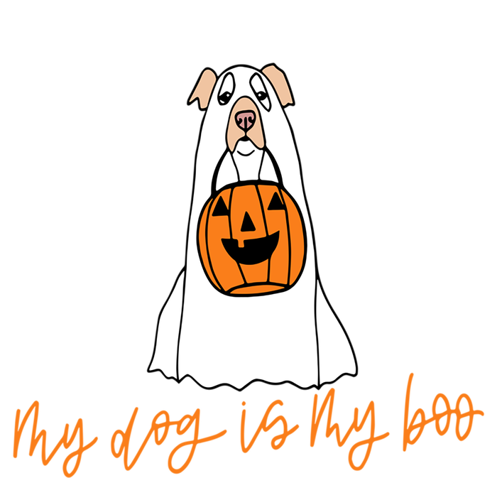 My Dog Is My Boo Ghost Halloween Dog Lover Gift Tank Top