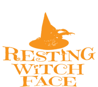 Resting Witch Face Orange Witch Hat Cute Gift T-Shirt