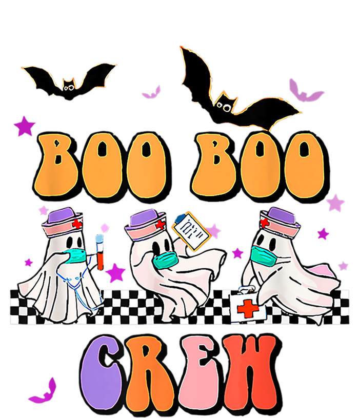 Retro Boo Boo Crew Ghost Hippie Halloween Trick Or Treat Pun Great Gift T-Shirt