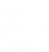 Shes My Trick Hes My Treat Pointing Arrow Couples Design Great Gift Ladies Essential Tank