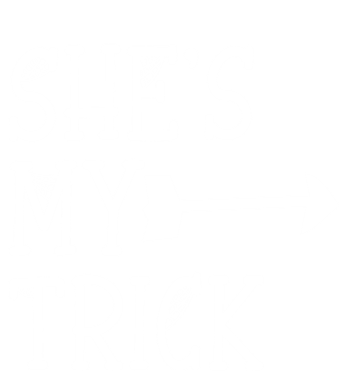 Shes My Trick Hes My Treat Pointing Arrow Couples Design Great Gift Ladies Essential Tank