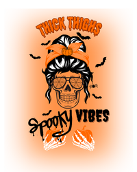 Thick Thighs Spooky Vibes Gift T-Shirt