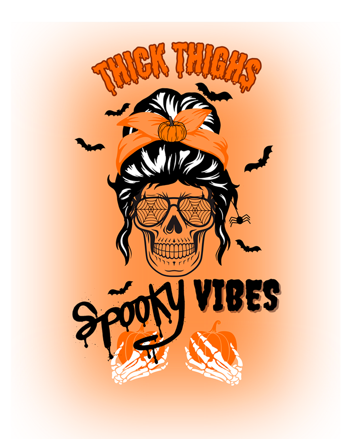 Thick Thighs Spooky Vibes Gift T-Shirt