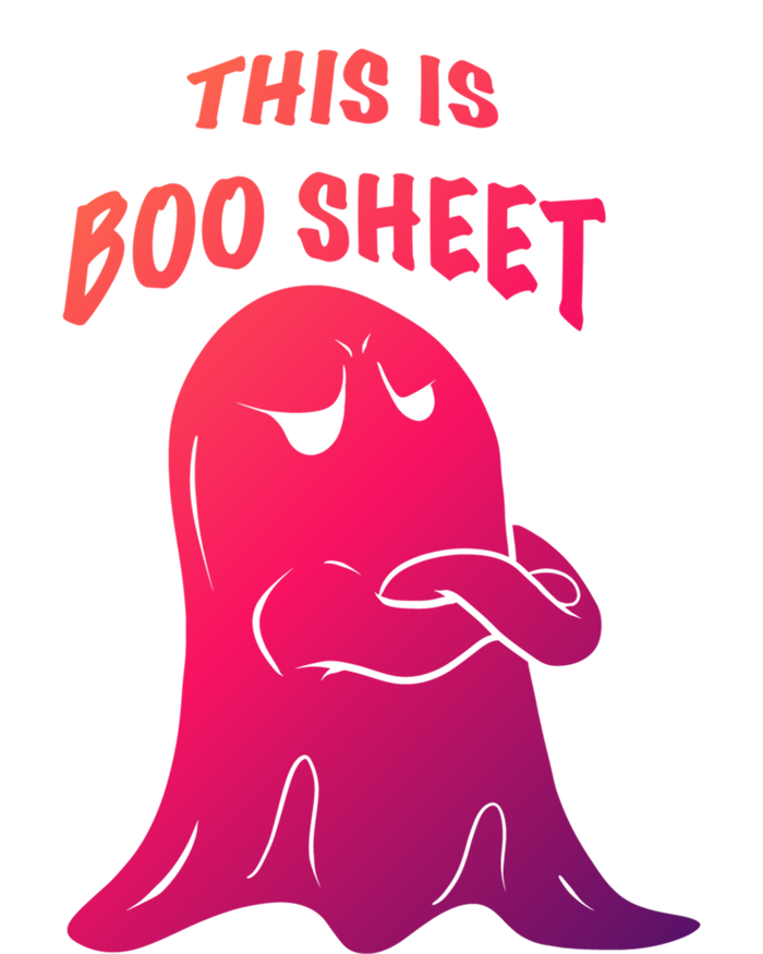 This Is Boo Sheet Funny Halloween Ghost Costume Gift Short Acrylic Beanie