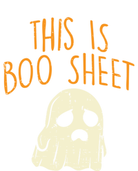 This Is Boo Sheet Sad Ghost Funny Pun Halloween Meaningful Gift Ladies Long Sleeve Shirt